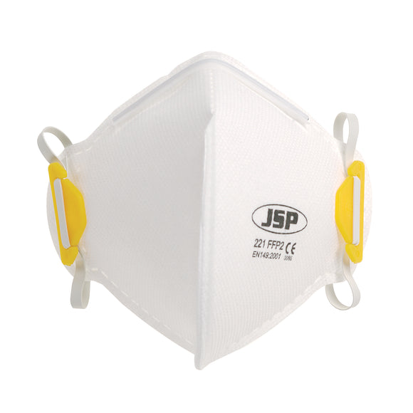 JSP Safety Disposable Fold Flat Mask FFP2 (221)