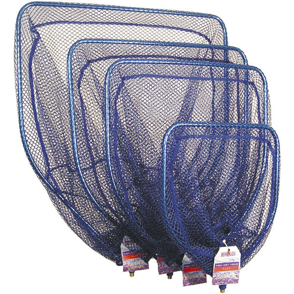 Bermuda Aluminium Fish Net Head Flat - X Large