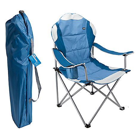 Summit Berkley Cushioned Relaxer Chair Blue