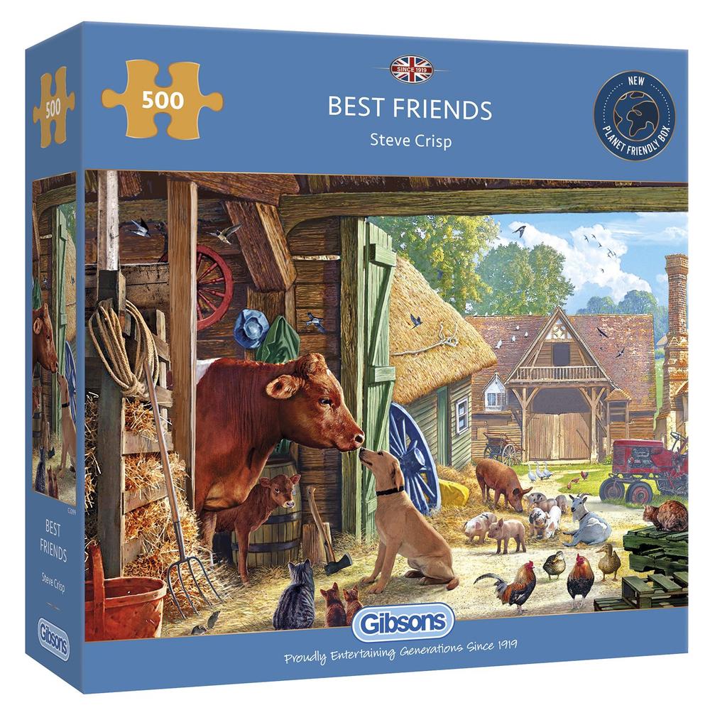 Gibsons Best Friends 500 Piece Jigsaw