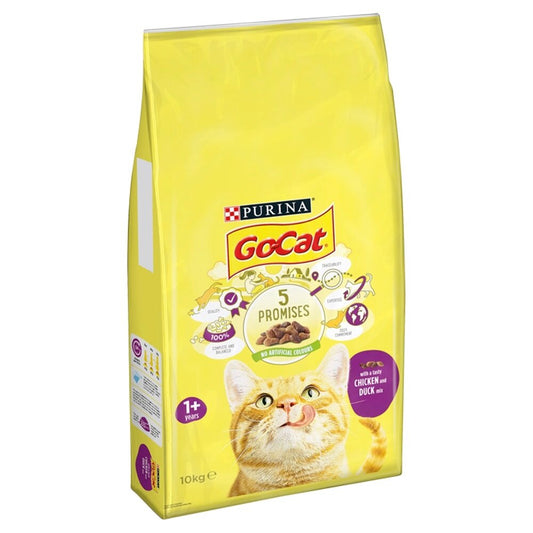 Go Cat Complete Vitality Plus Chicken & Duck 10kg 