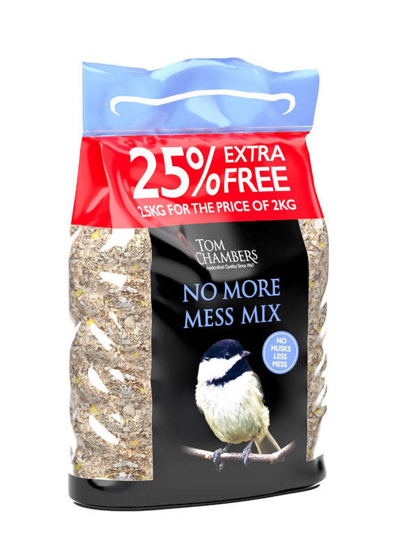 Tom Chambers No More Mess Bird Seed 2.5kg