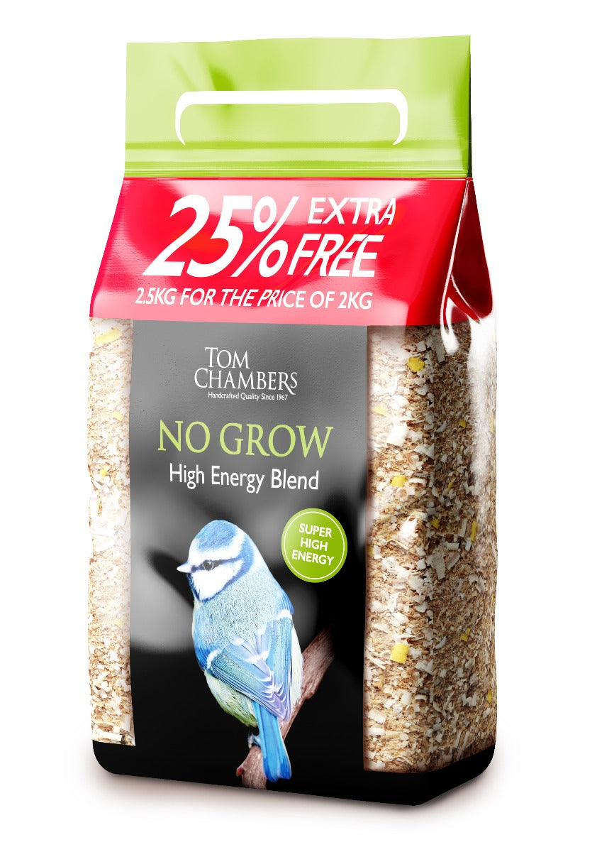 Tom Chambers No Grow High Energy Blend 2kg + 25%
