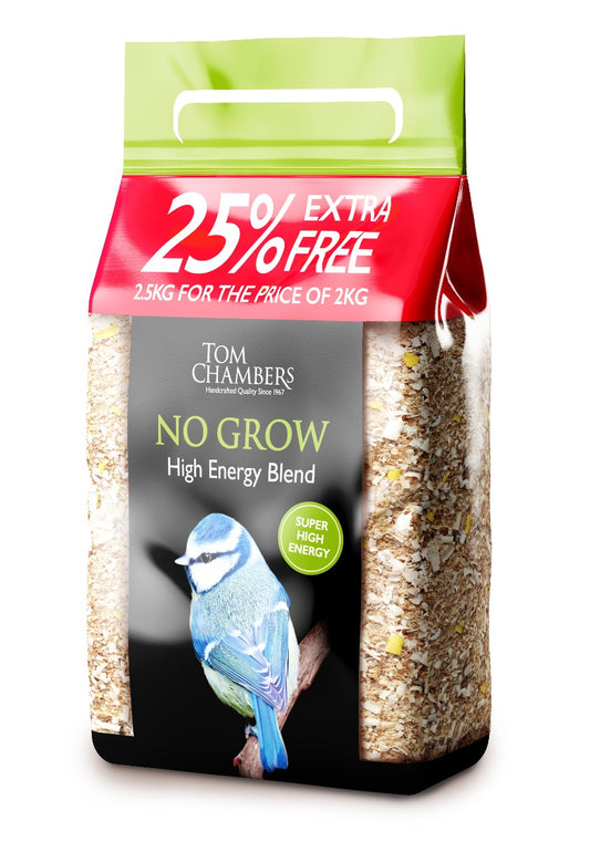 Tom Chambers No Grow High Energy Blend 2kg + 25%