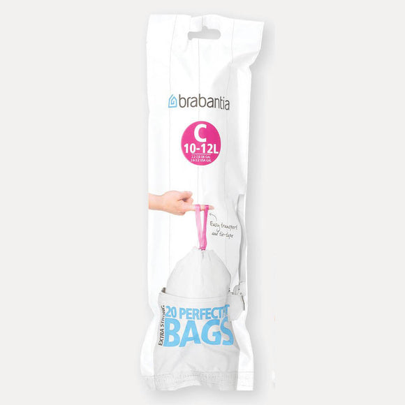 Brabantia PerfectFit Bags Code C 12L Slimline Single Roll