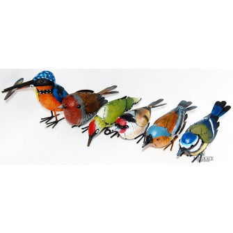La Hacienda Metal British Bird Ornament