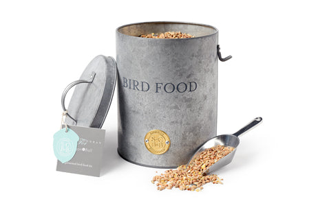 Burgon & Ball Sophie Conran Galvanised Bird Food Tin