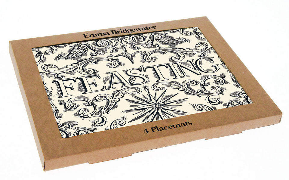 Emma Bridgewater Black Toast Set of 4 Placemats