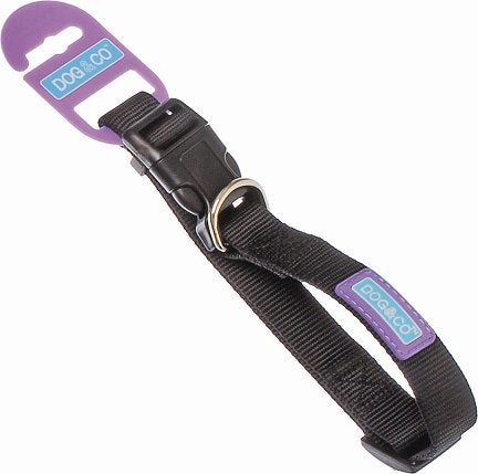 Dog & Co Dog Collar Black 10-14"