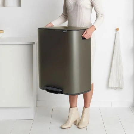 Brabantia Bo Pedal Bin 2 x 30L