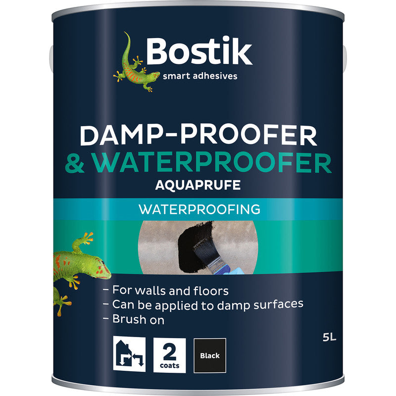 Bostik Aquaprufe Damp-Proofer & Waterproofer 5L