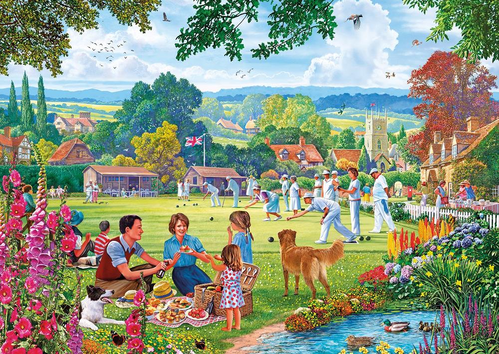 Gibsons Bowling By The Brook 500 Piece Jigsaw
