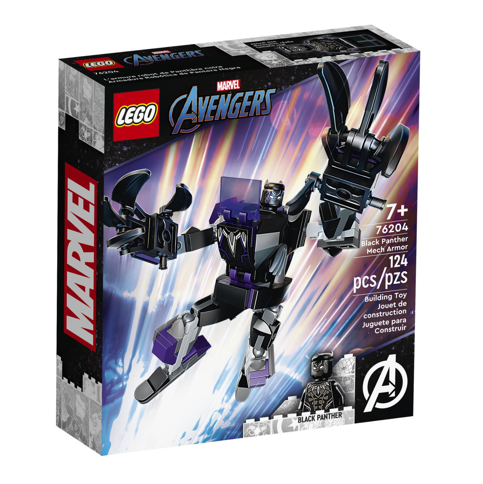 LEGO Marvel Black Panther Mech Armour 76204