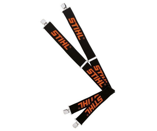 STIHL Braces with Metal Clips Black 130cm