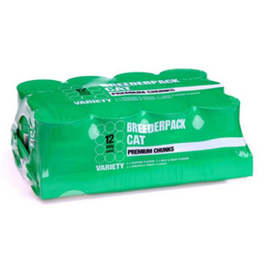Breederpack Cat Food Cans 12 Pack