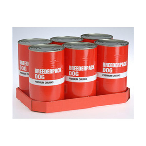 Breederpeack Dog Large Food Cans 6 Pack