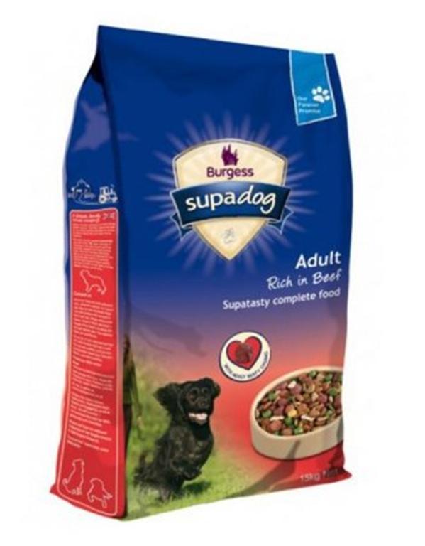 Burgess Supadog Adult Beef Dog Food 15kg
