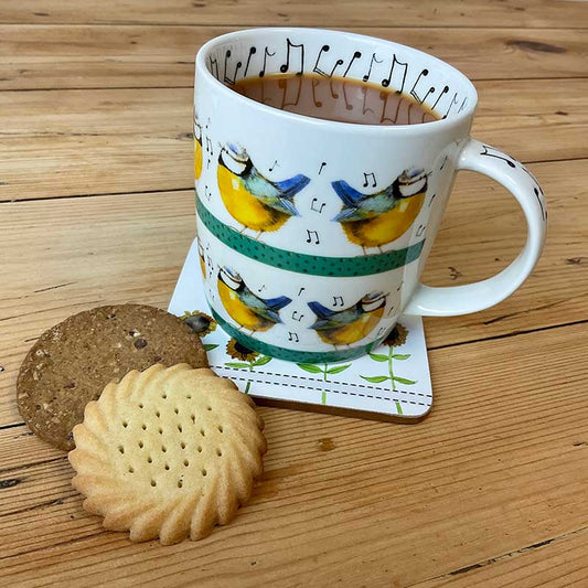 Alex Clark Mug Blue Tits