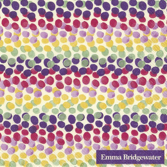 Emma Bridgewater Rainbow Dot Cocktail Napkins