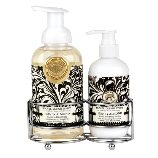 Michel Design Works Honey Almond Handcare Caddy