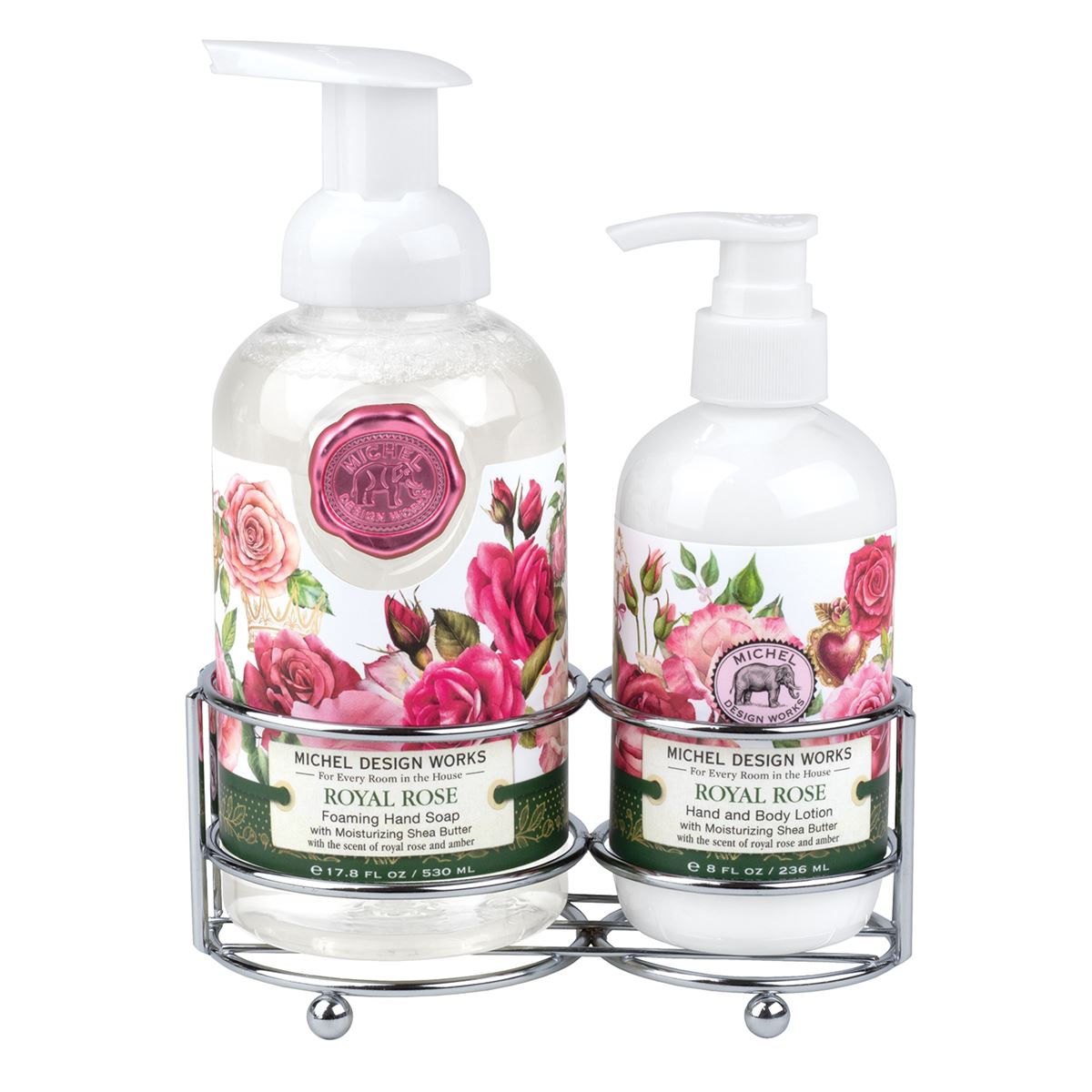Michel Design Works Royal Rose Handcare Caddy