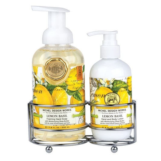 Michel Design Works Lemon Basil Handcare Caddy