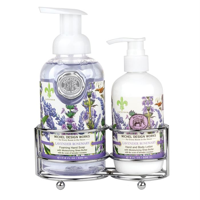 Michel Design Works Lavender Rosemary Handcare Caddy