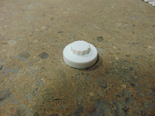 Screw Caps Goose Grey - Per 100