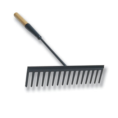 Carters Tarmac Rake 16T Square Prong