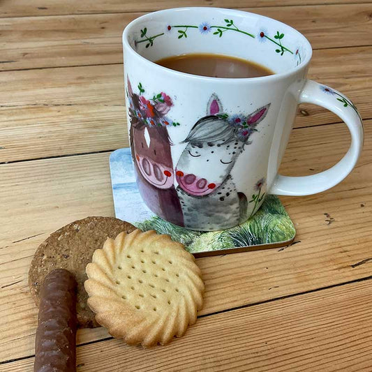 Alex Clark Horses Mug