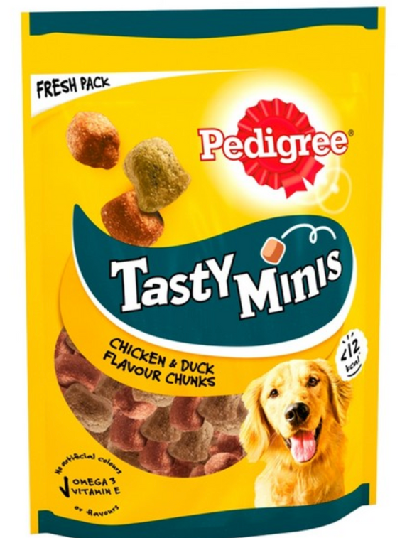 Pedigree Tasty Minis Chicken & Duck 130g 