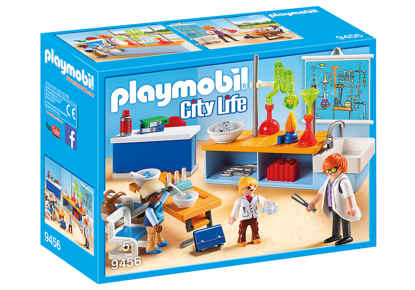 Playmobil City Life Chemistry Class 9456