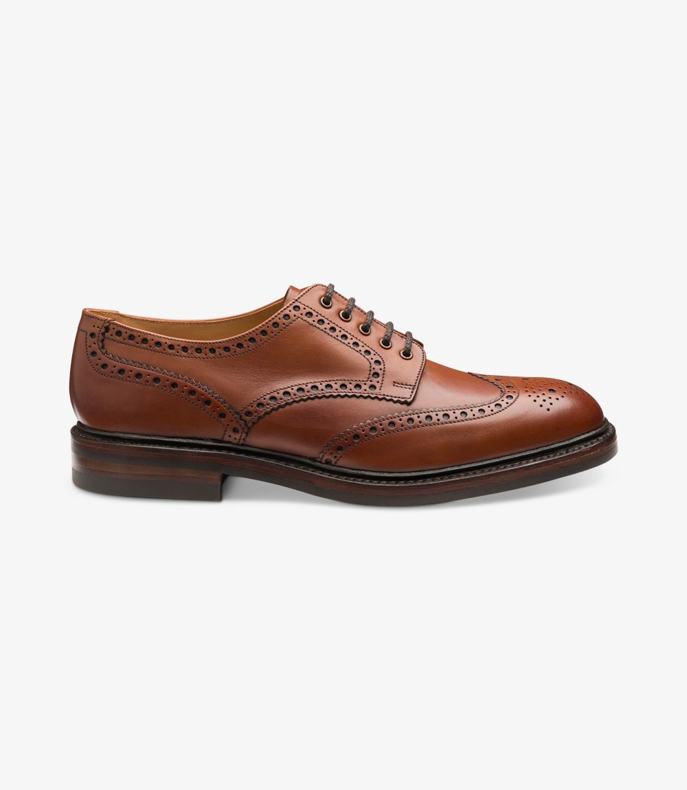 Loake Chester Rubber Sole Brogue