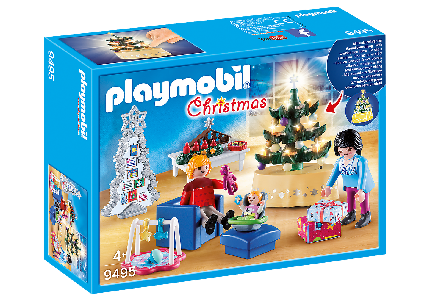 Playmobil Christmas Living Room 9495