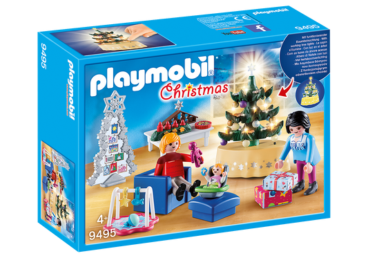 Playmobil Christmas Living Room 9495