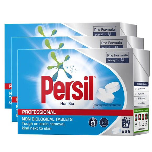 Persil Professional Non-Bio Detergent Tablets 3 x 56