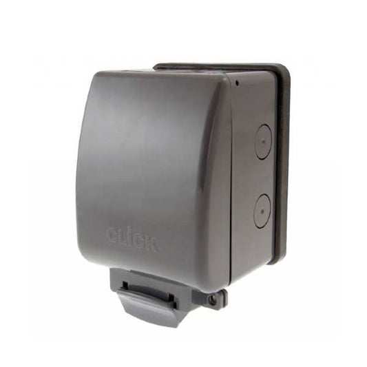 Scolmore Aquip66 Weatherproof IP66 1 Gang Switch Socket