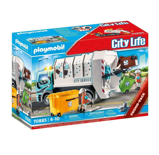 Playmobil City Life City Recycling Truck Promo Pack
