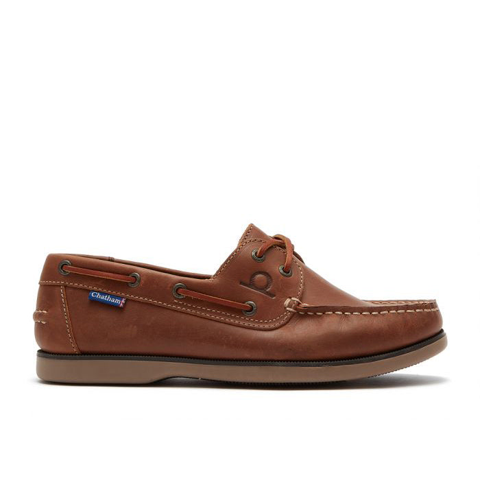 Chatham Whitstable Premium Leather Boat Shoes