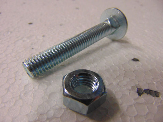 Coach Bolt & Nut M6X50 - Single