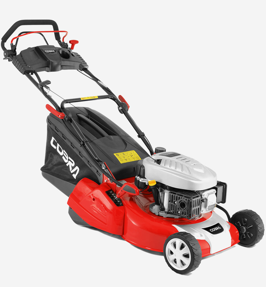 Cobra RM46SPCE Petrol Lawnmower Self Propelled Rear Roller - Key Start