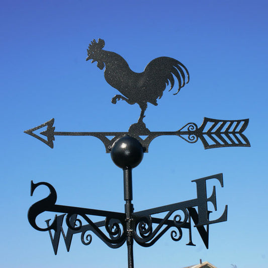 Poppy Forge Steel Cockerel Weathervane