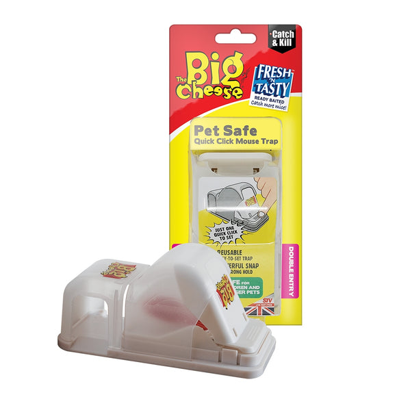 The Big Cheese Pet Safe Quick Click Mouse Trap
