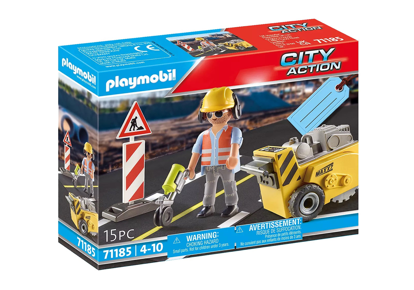 Playmobil Construction Worker Gift Set