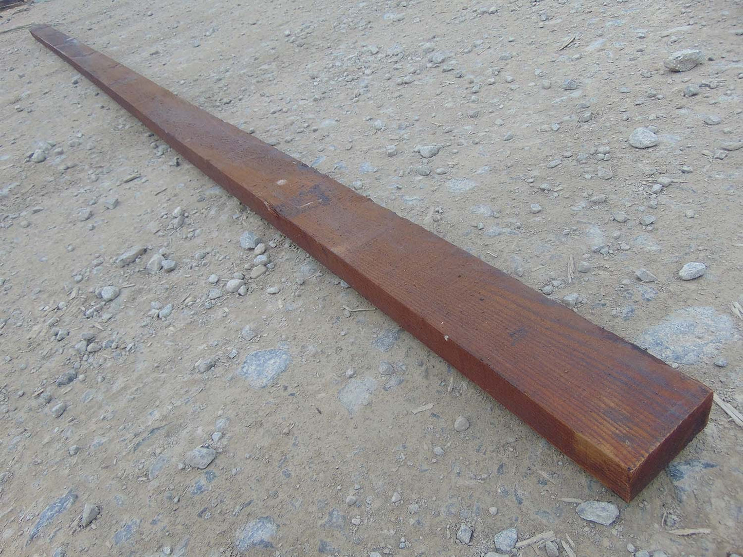Creosoted Fence Rail 11' 10" x 3.5” x 1.5”