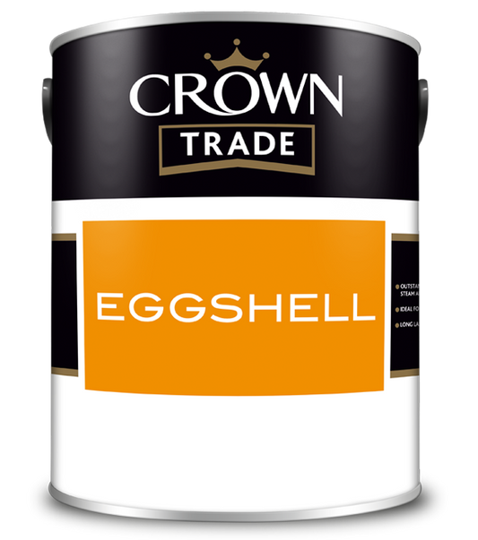 Crown Trade Eggshell White Paint 2.5L