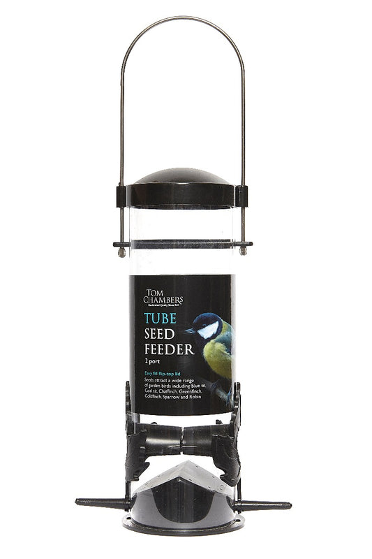 Tom Chambers Seed Feeder Tube - 2 Port