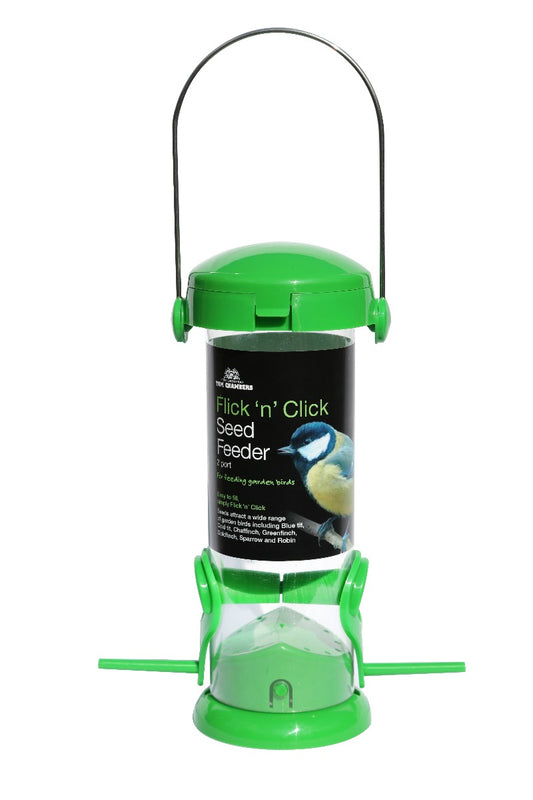 Tom Chambers Flick 'n' Click 2-Port Seed Feeder