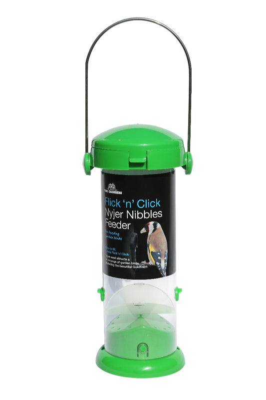 Tom Chambers Flick 'n' Click Nyjer Seed Feeder