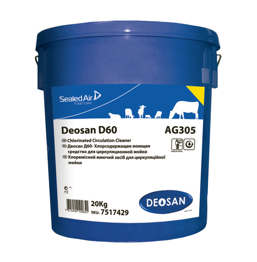 Deosan D60 Chlorinated Circulation Cleaner 20kg